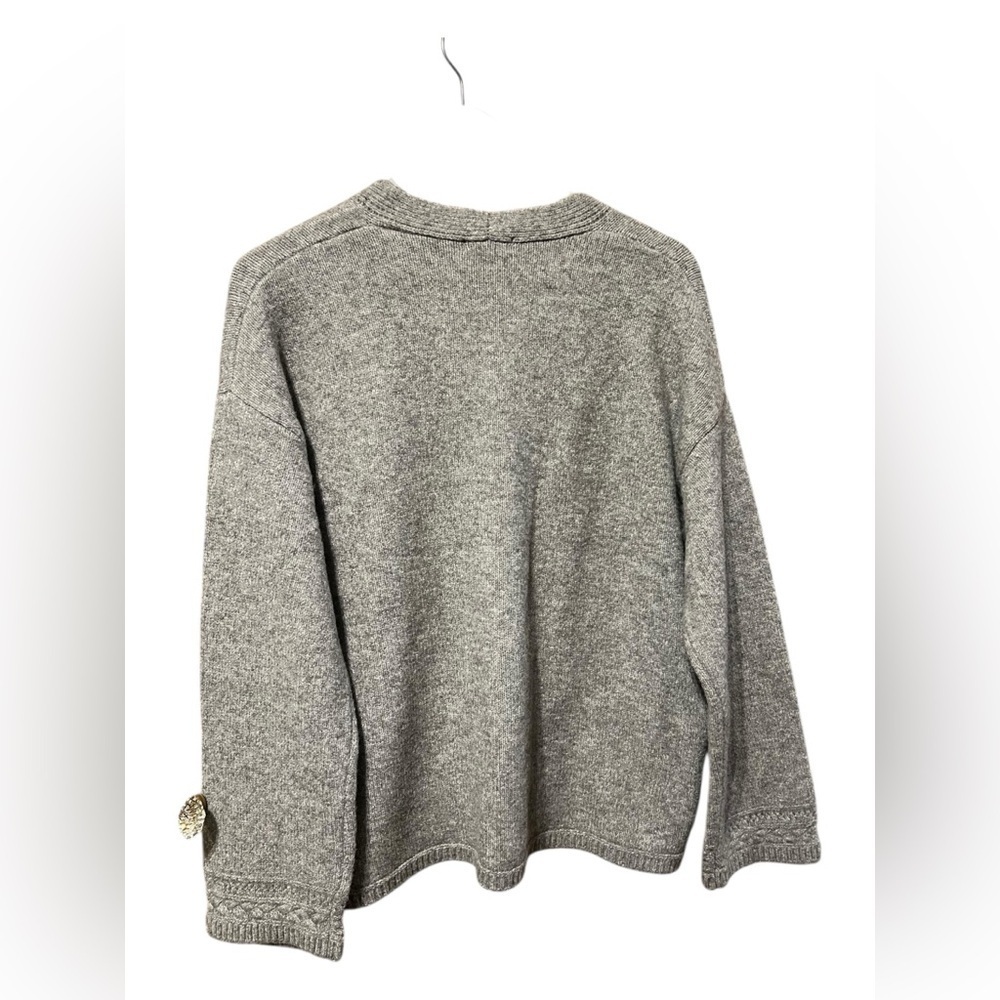Max Studio Gray Cardigan – Small - Picture 3 of 5
